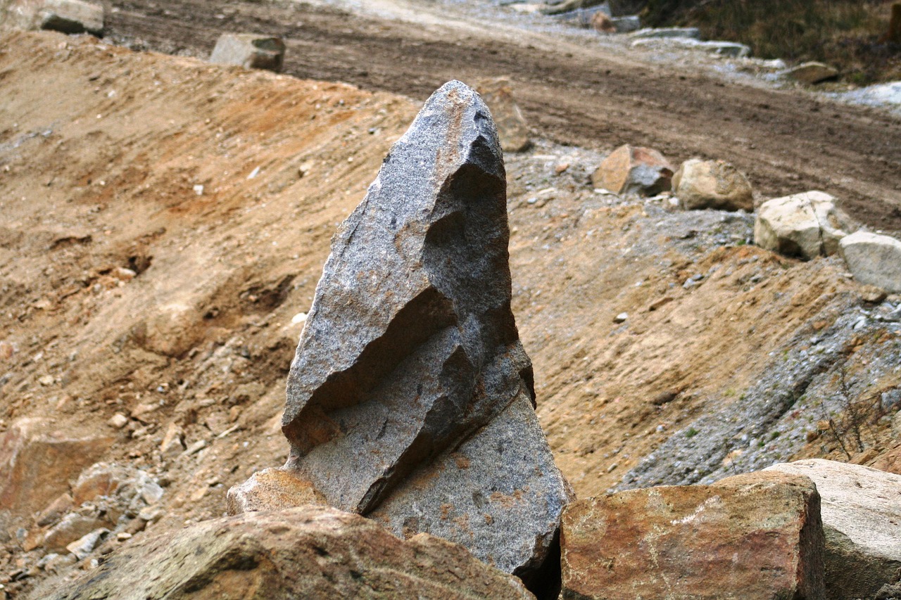 granite blocks quarry